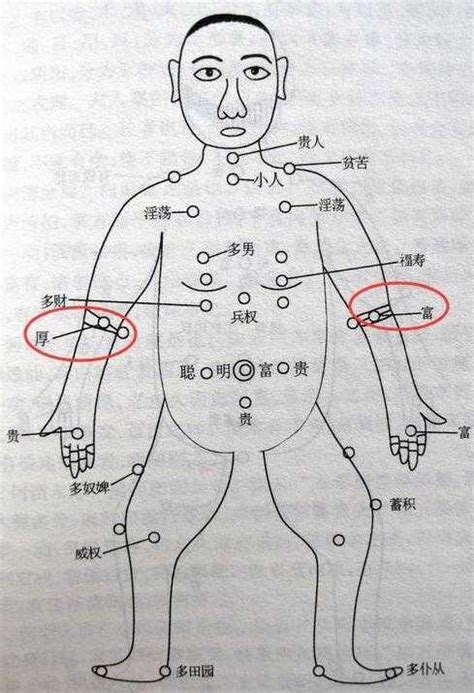 手臂上有痣|胳膊痣的位置与命运图解大全